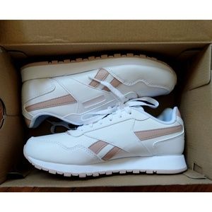 NIB Reebok Classic Harman Shoes White/Pink Size 7